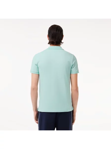 Lacoste Koszulka Polo Slim Fit Petit Piqué zielona