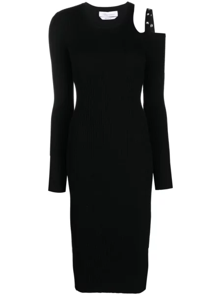 Rochie midi Blumarine până la genunchi de costum negru