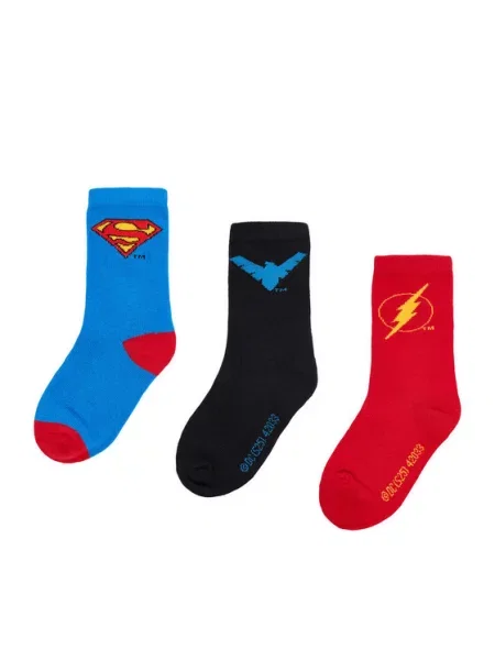 Superman Κάλτσες μακριές κόκκινο