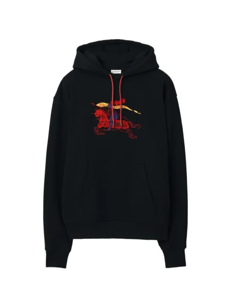 Суичър с качулка Burberry черно
