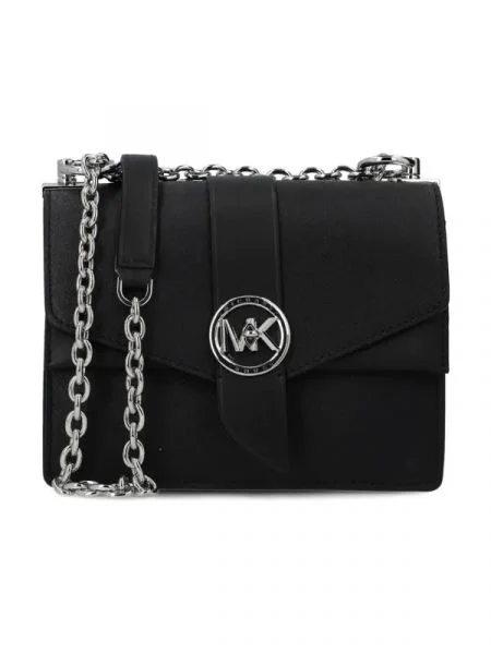 Michael Kors De piele geantă pe umăr negru