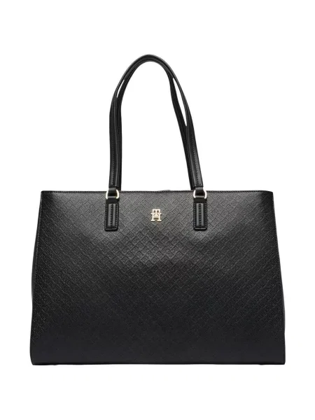 Tommy Hilfiger Geantă shopper TH DAILY negru