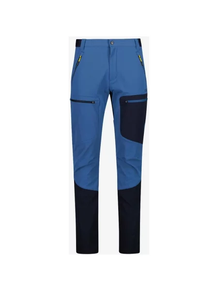 Spodnie długie CMP Hiking Ripstop Fabric niebieski capri 56 czarny