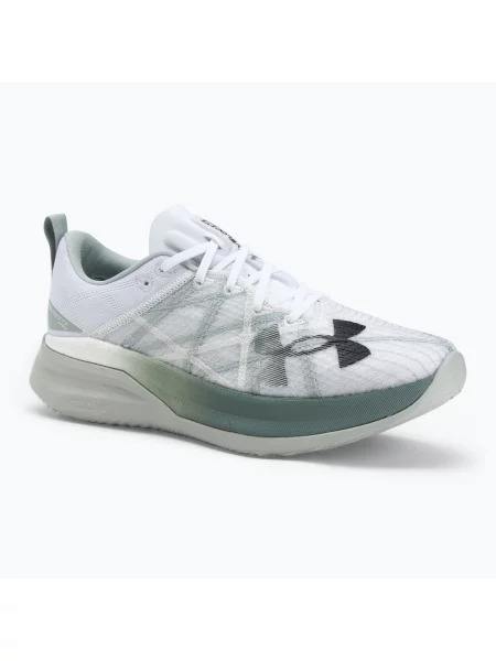 Under Armour Velociti Pro fehér/hidro zöld/fekete futócipő. Méret: 43 EU fehér