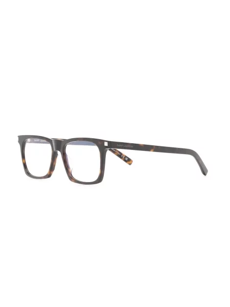 Sluneční brýle Saint Laurent Eyewear hnědé