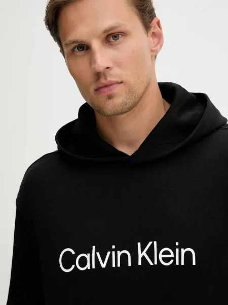 Calvin Klein kapucnis melegítőfelső férfi fekete