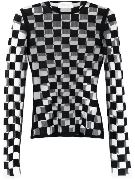 Lung top Sportmax cu imagine
