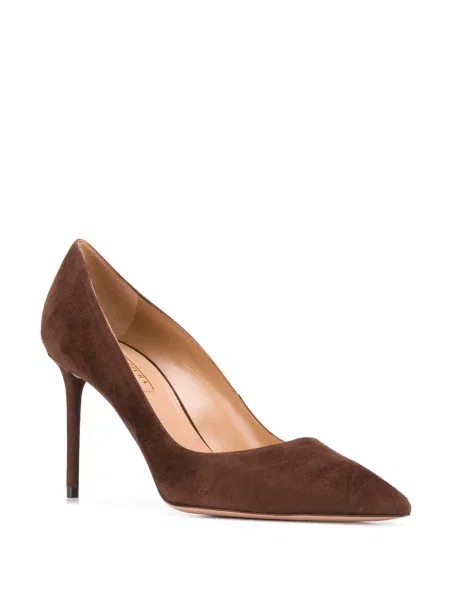 Pantofi cu toc Aquazzura maro