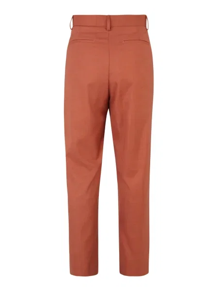 TOPMAN Pantaloni cu dungă maro