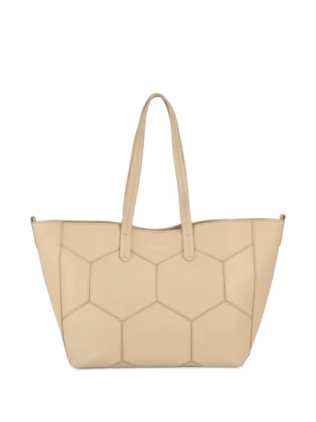 Matlasat geantă shopper Kat Maconie cu imprimeu geometric
