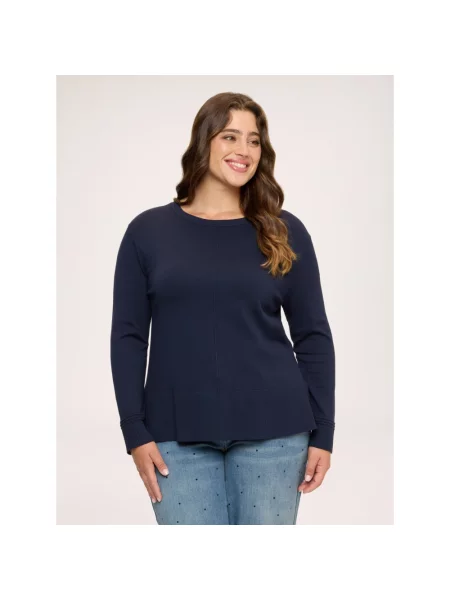 Sweter Fiorella Rubino niebieski
