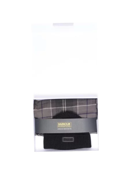 Barbour set de căciulci și pălării negru
