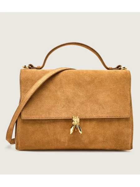 Rucsac Patrizia Pepe din piele bej