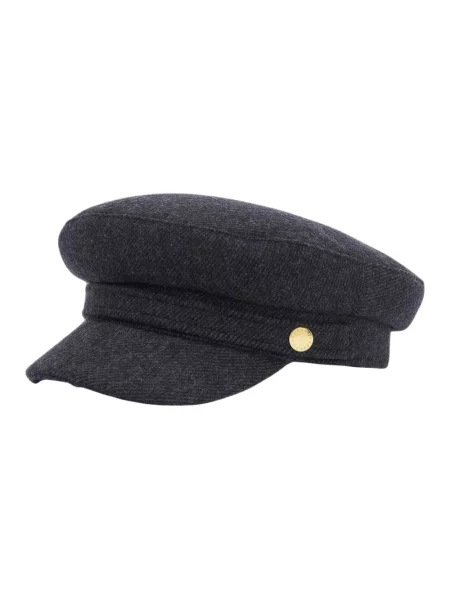 Czapka z daszkiem Barbour szara