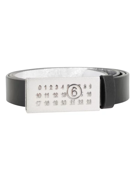 Pasek Mm6 Maison Margiela czarny