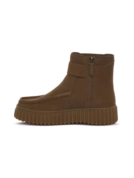 Pantofi Clarks cu cataramă bej