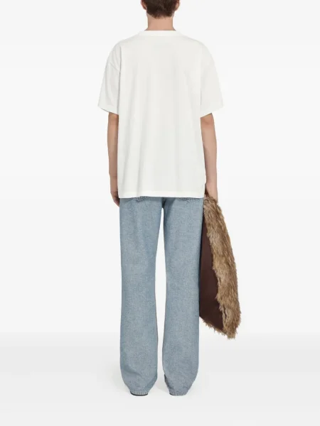 Tricou Mm6 Maison Margiela alb