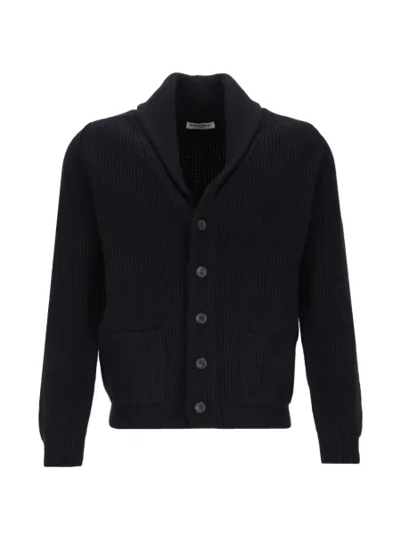 Gulerat cardigan Al Duca D’aosta 1902 tricotate albastru