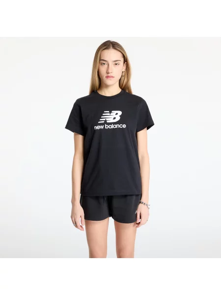 Dámske tričko New Balance Essentials Jersey black čierna
