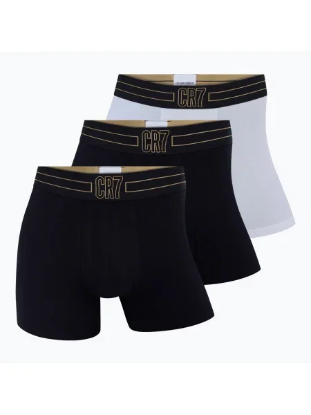 Boxeri bărbați Basic Trunk 3 perechi multicolour