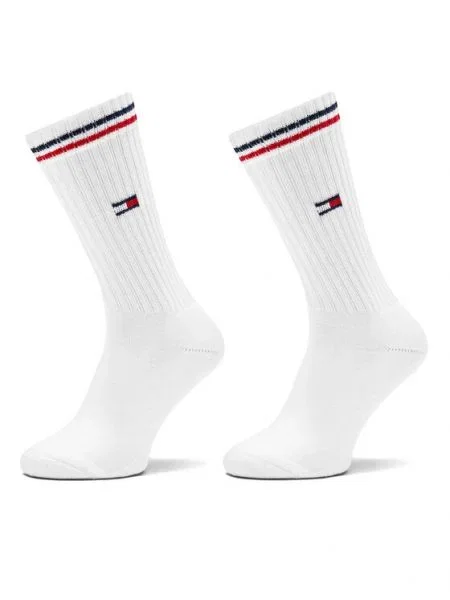 TOMMY HILFIGER Zokni tengerészkék / vérvörös fehér