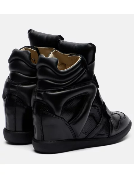 Sneakerși Isabel Marant din piele negru