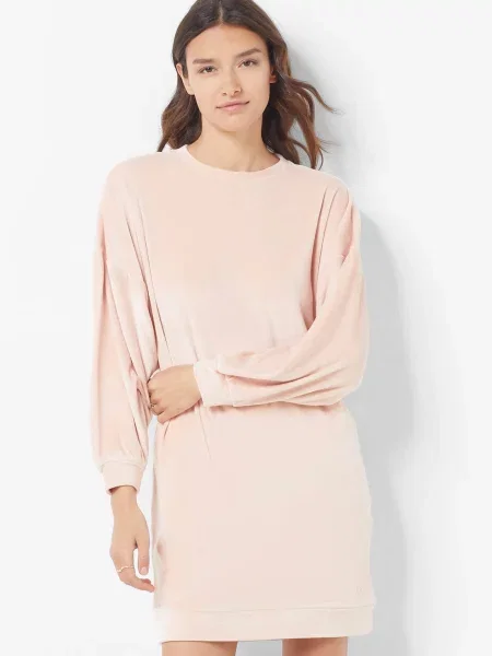 Велюрова нічна сорочка Etam помаранчева