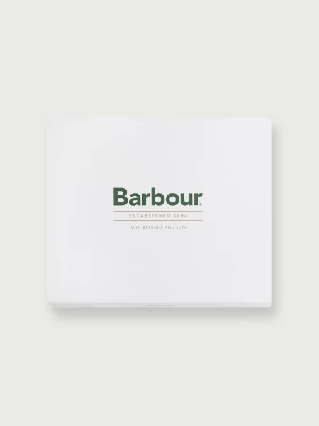 Gyapjú kockás sapka Barbour piros