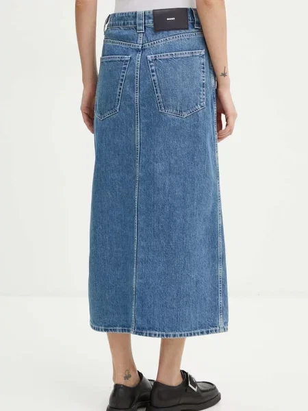 Sunnei fustă din denim albastru