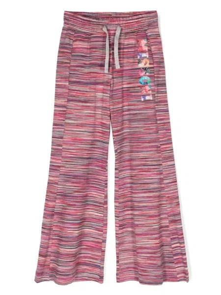 Spodnie dziecięce Missoni różowe