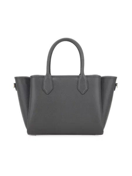 Torebka Emporio Armani skórzana szara