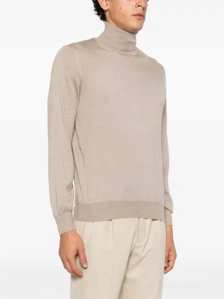 Pulover Brunello Cucinelli tricotate maro