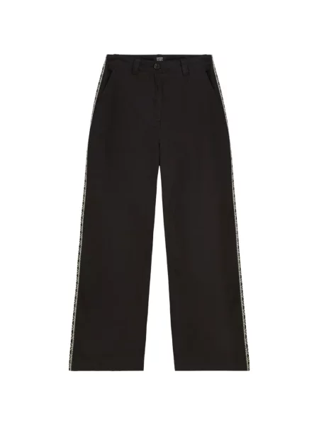 Pantaloni Scotch & Soda cu broderie negru