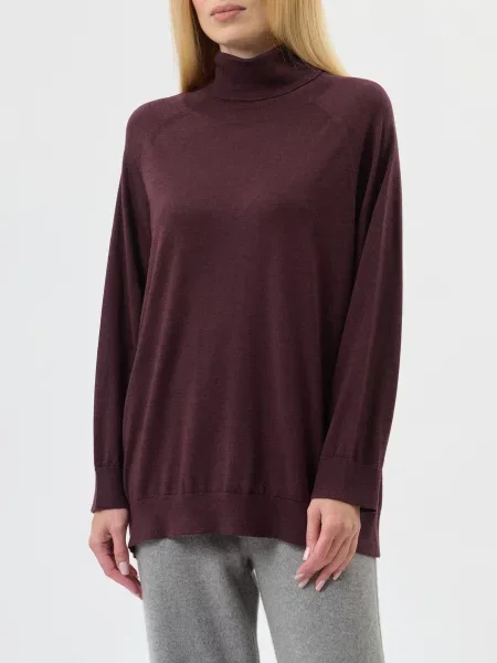 Светр Panicale Cashmere фіолетовий