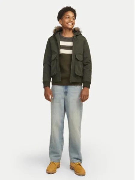 Jack & Jones Junior Žieminė striukė žalia