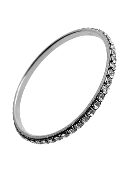 Βραχιόλι Jennifer Gibson Jewellery με πετραδάκια ασημί