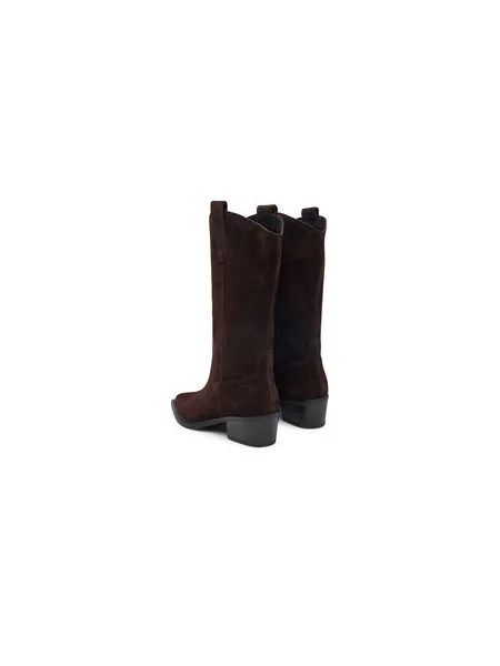 Western csizmák Vagabond Shoemakers Kelsey Sötétbarna barna