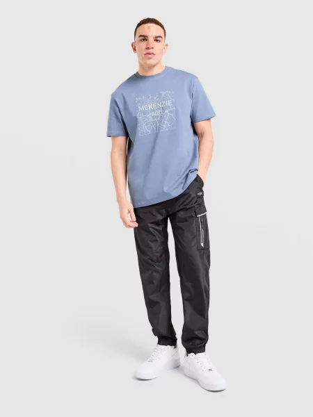Mckenzie T-Shirt Quartz niebieska