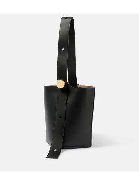 Geantă bucket Loewe din piele negru