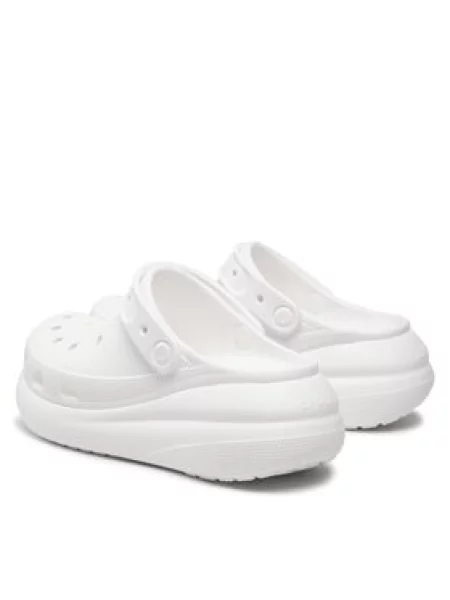 Crocs Natikači Classic Crush Clog bela