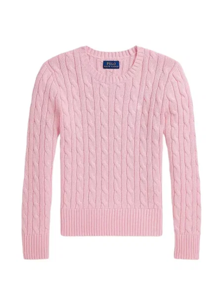 Sweter dziecięcy Polo Ralph Lauren różowy