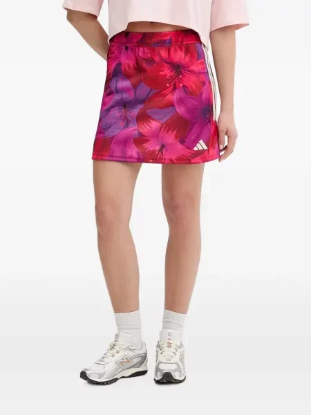Lung papuci Adidas cu mâneci lungi cu dungi albastru