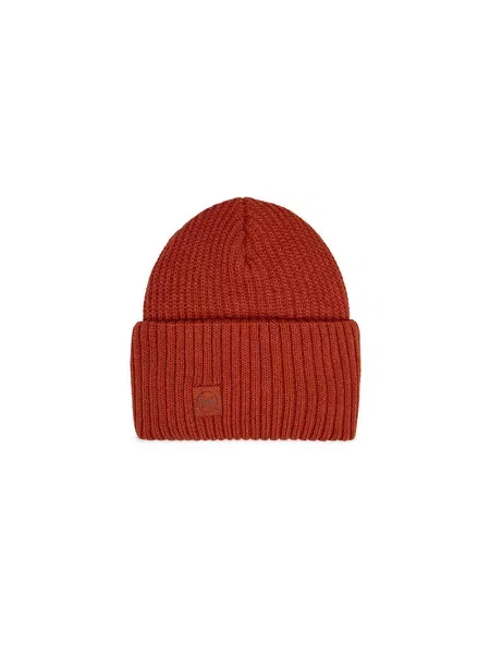 Zimní čepice BUFF Knitted Rutger cinnamon hnědý