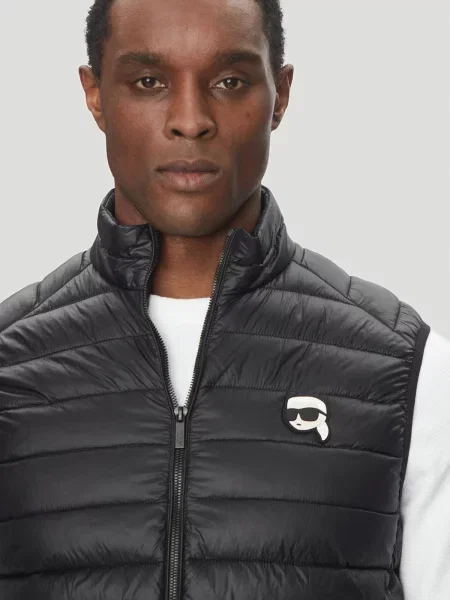 Утеплений жилет Karl Lagerfeld чорний