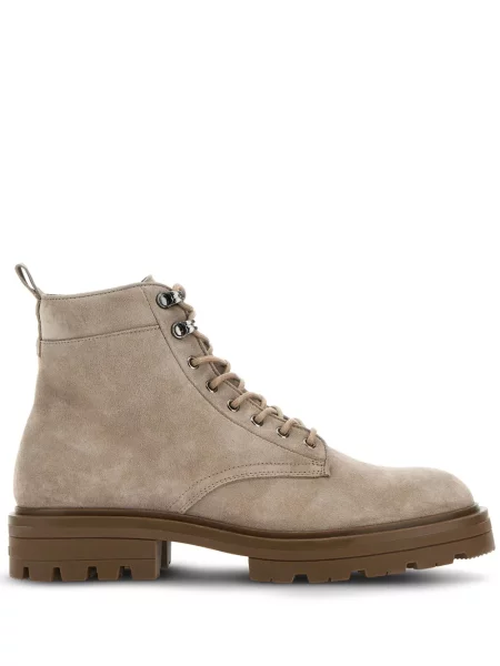 Botine Hogan din piele de căprioară