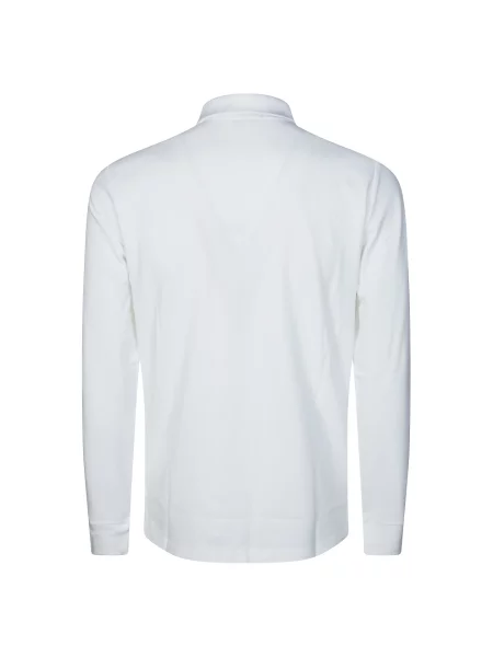 Koszulka polo Polo Ralph Lauren z długim rękawem biała