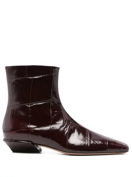 Cizme scurte Paris Texas roșu