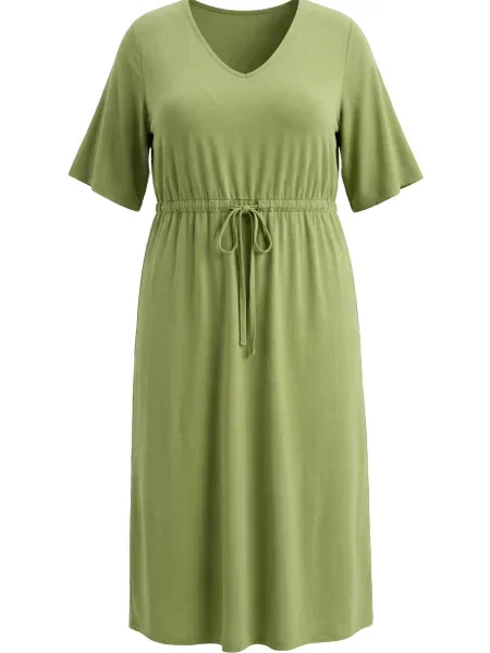 Ulla Popken Rochie măr verde