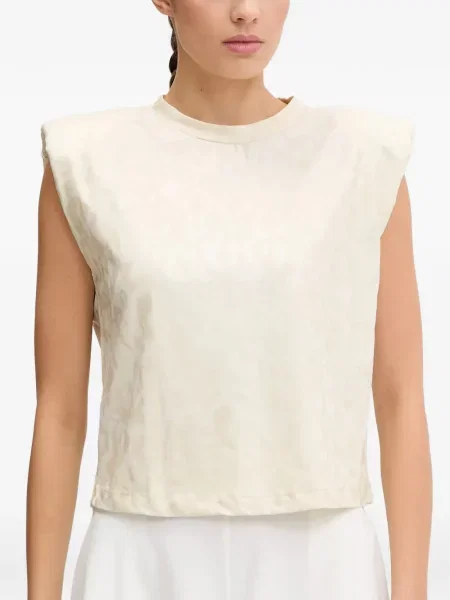 Top Ea7 Emporio Armani cu imagine cu model leopard