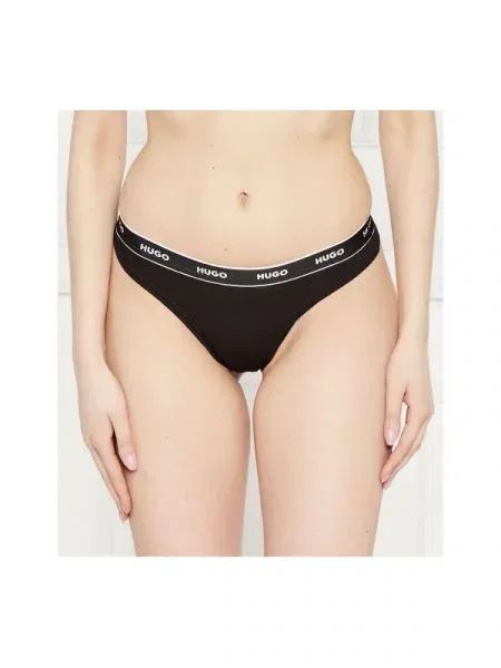 Hugo Bodywear Tanga THONG negru